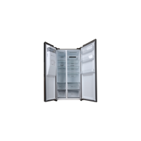 Réfrigérateur Américain 515 L Reconditionné HAIER HSR3918FIMP : vue de l'intérieur
