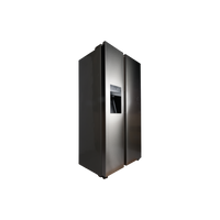 Réfrigérateur Américain 515 L Reconditionné HAIER HSR3918FIMP : vue du côté gauche