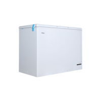Congélateur Coffre 300 L Reconditionné HAIER HCE301E : vue du côté gauche