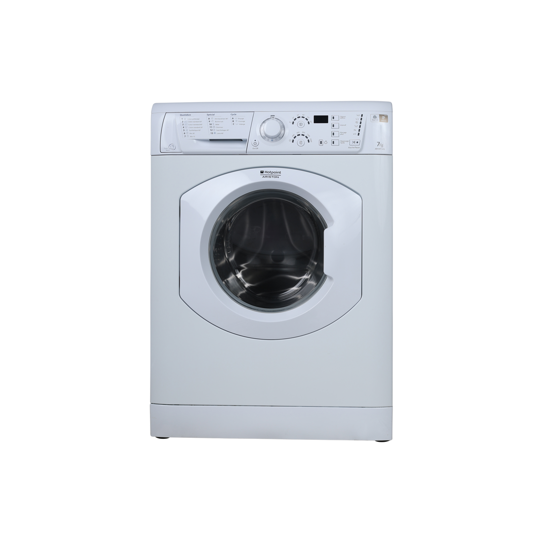 Lave-Linge Hublot 7 kg Reconditionné HOTPOINT ARXXF 145 (FR).T : vue de face