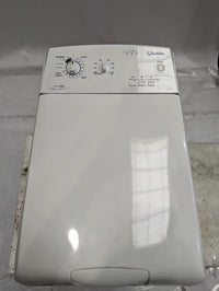 Lave-Linge Top 5.5 kg Reconditionné VEDETTE VLT4099W-F/03 : vue du haut ouverture et commandes