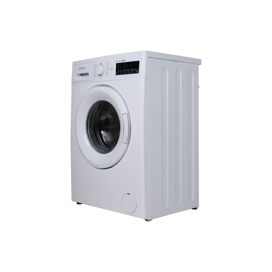 Lave-Linge Hublot 6 kg Reconditionné DAEWOO DWD-MV1221 : vue du côté droit