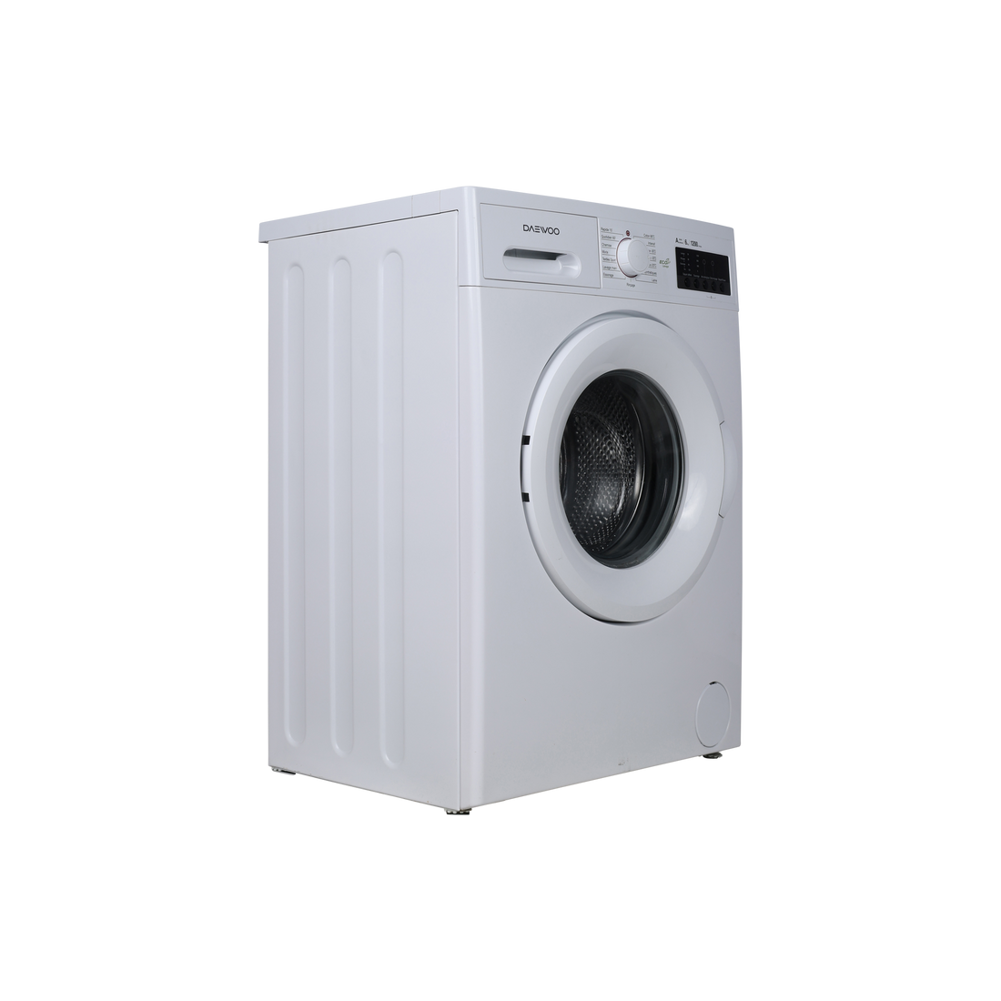 Lave-Linge Hublot 6 kg Reconditionné DAEWOO DWD-MV1221 : vue du côté gauche