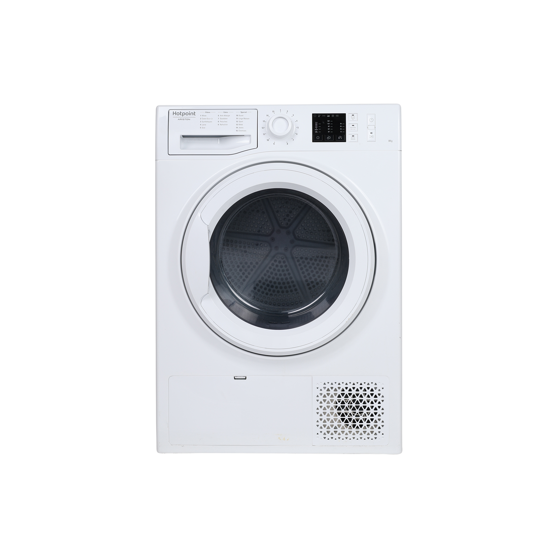 Seche-Linge Pompe À Chaleur 8 kg Reconditionné HOTPOINT NT M10 81 FR : vue de face