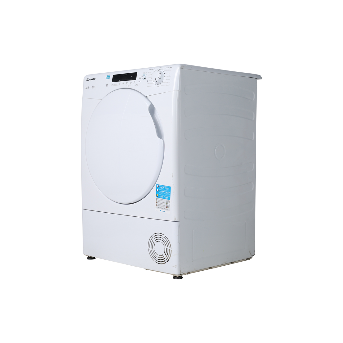 Seche-Linge Condensation 10 kg Reconditionné CANDY CSC10DF-47 : vue du côté gauche
