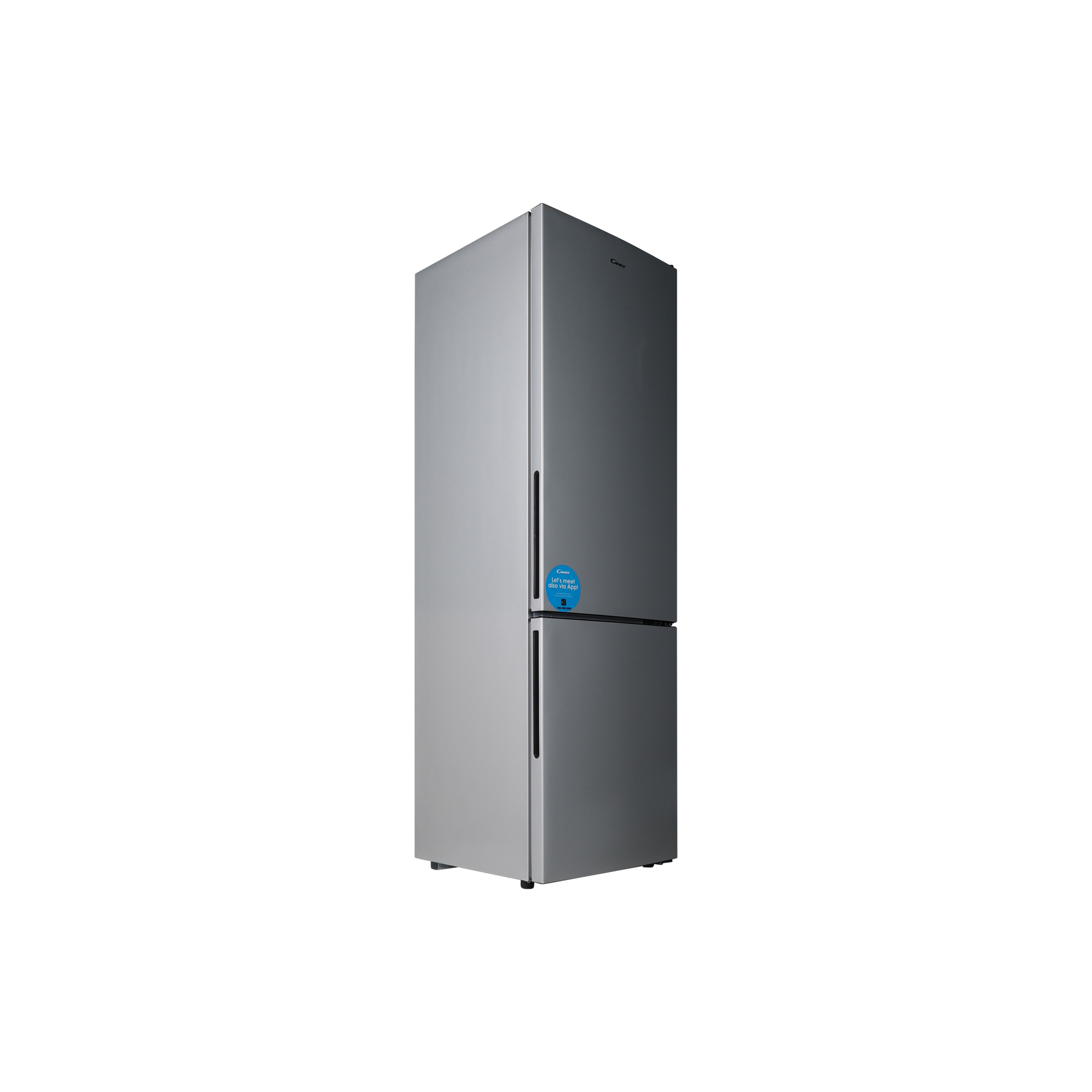 Réfrigérateur Avec Congélateur 260 L Reconditionné CANDY CCT3L517ES : vue du côté gauche