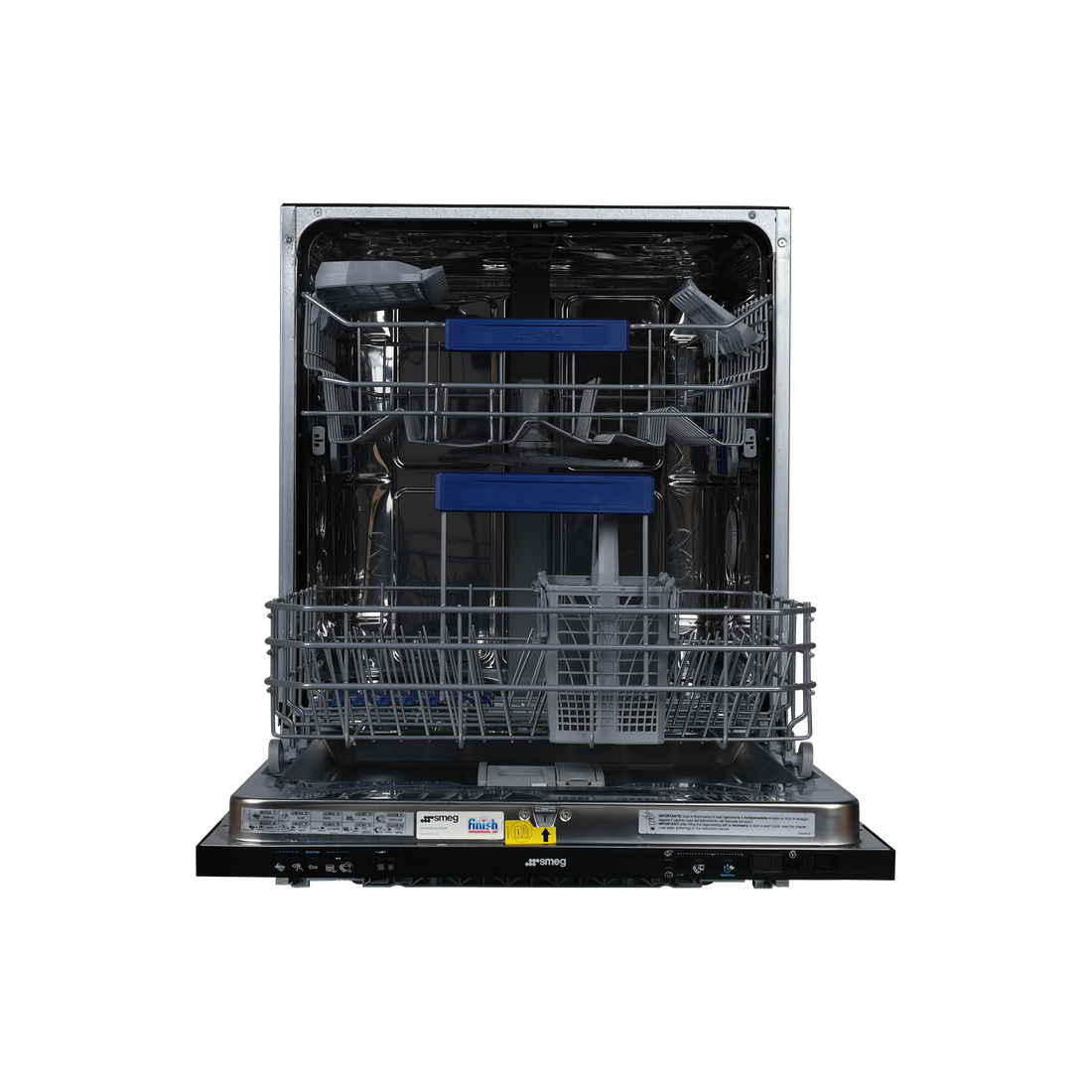 Lave-Vaisselle Encastrable 13 Cvts Reconditionné SMEG STL22124FR : vue de l'intérieur