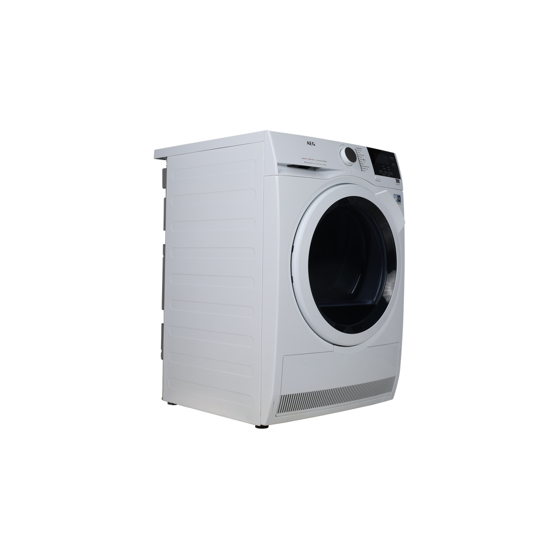 Seche-Linge Pompe À Chaleur 8 kg Reconditionné AEG T8DBD844F : vue du côté gauche