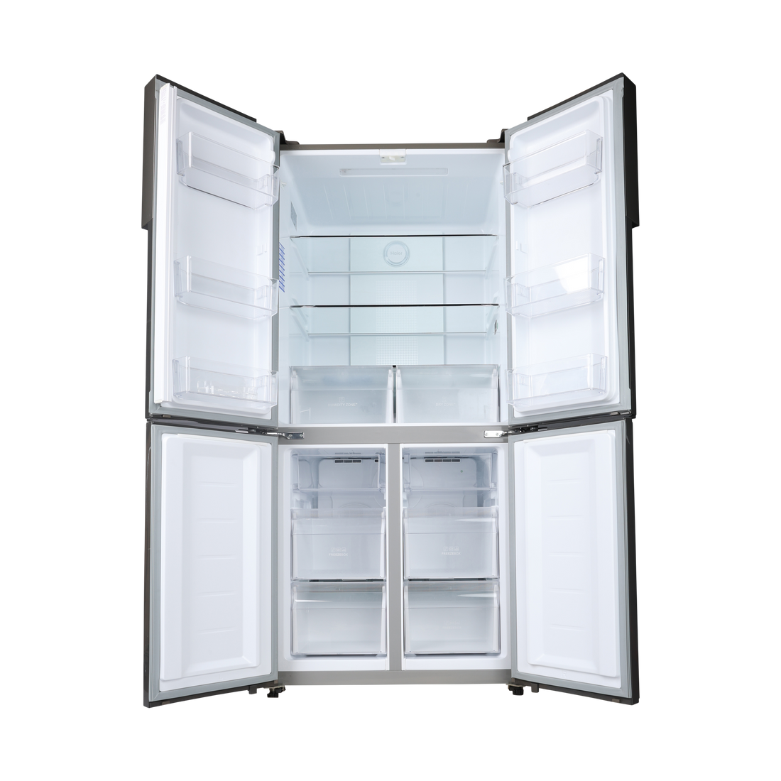 Réfrigérateur Multi-Portes 468 L Reconditionné HAIER HRC-45D2H : vue de l'intérieur