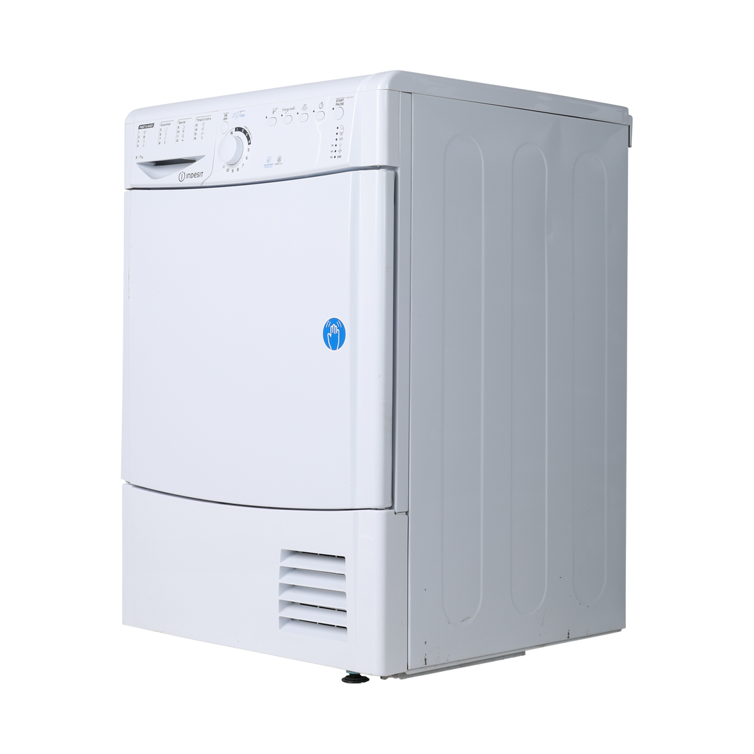 Seche-Linge Pompe À Chaleur 7 kg Reconditionné INDESIT EDPA 745 A1 ECO (EU) : vue du côté droit