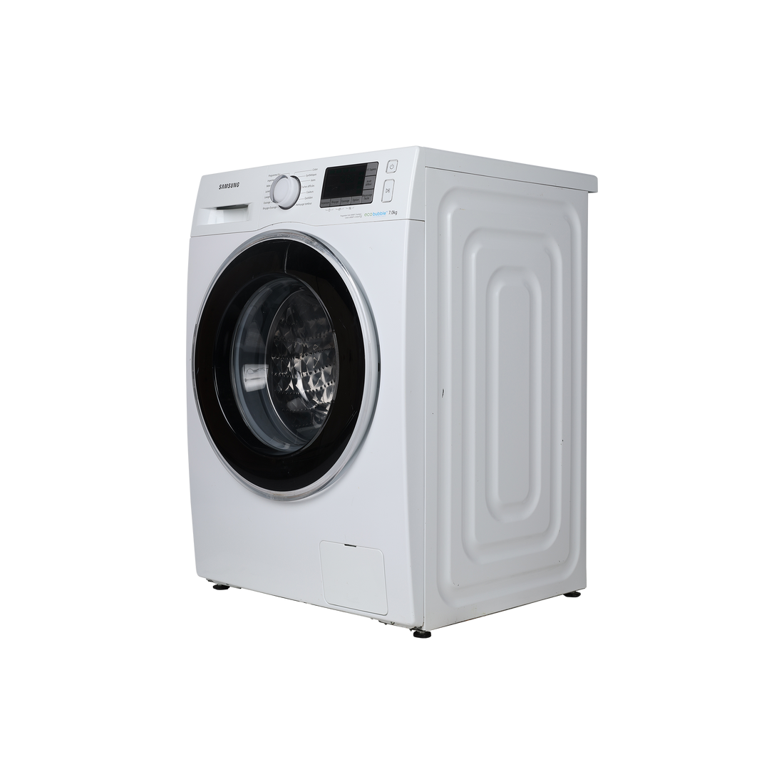Lave-Linge Hublot 7 kg Reconditionné SAMSUNG WF70F5EBW4W : vue du côté droit