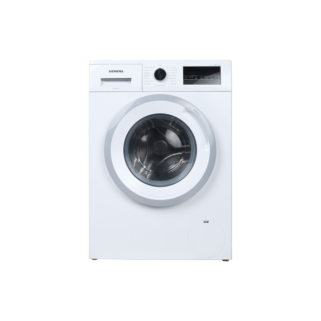 Lave-Linge Hublot 7 kg Reconditionné SIEMENS WM14N207FF : vue de face