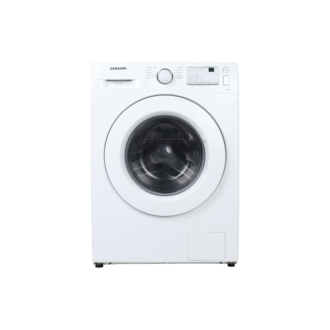 Lave-Linge Hublot 7 kg Reconditionné SAMSUNG WW70J3483KW : vue de face