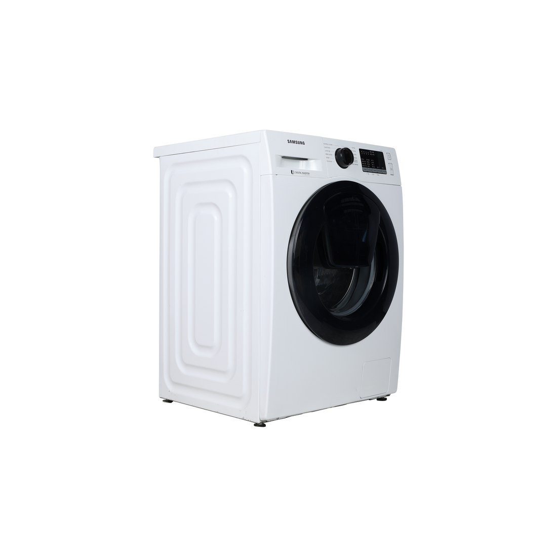 Lave-Linge Hublot 9 kg Reconditionné SAMSUNG WW90K44305W : vue du côté gauche