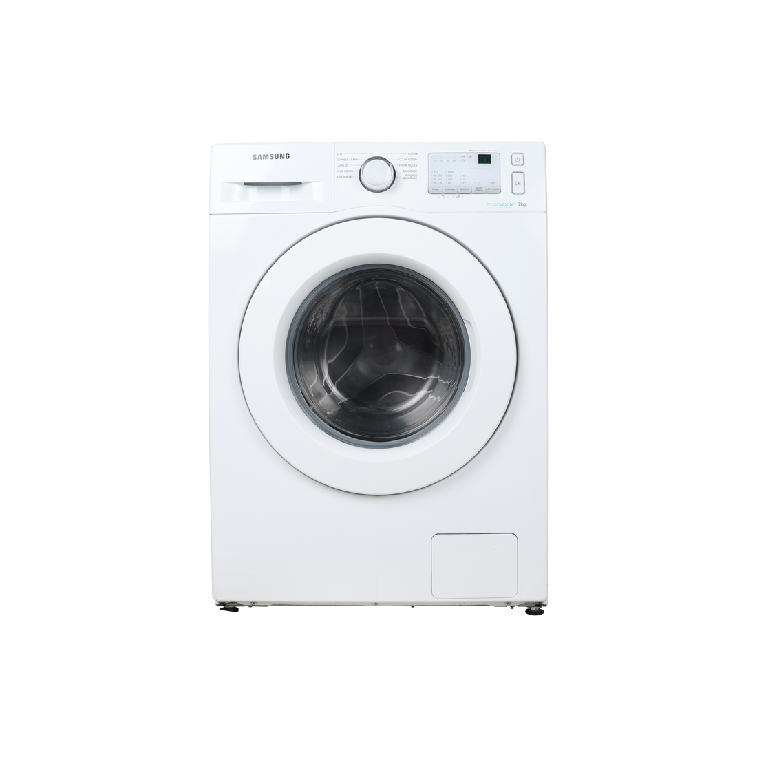 Lave-Linge Hublot 7 kg Reconditionné SAMSUNG WW70J3467KW : vue de face
