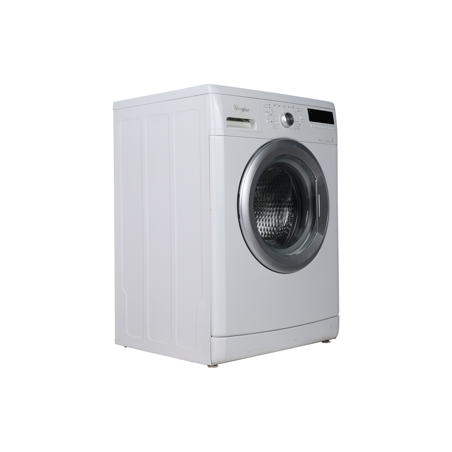 Lave-Linge Hublot 9 kg Reconditionné WHIRLPOOL AWOD 4948 : vue du côté gauche