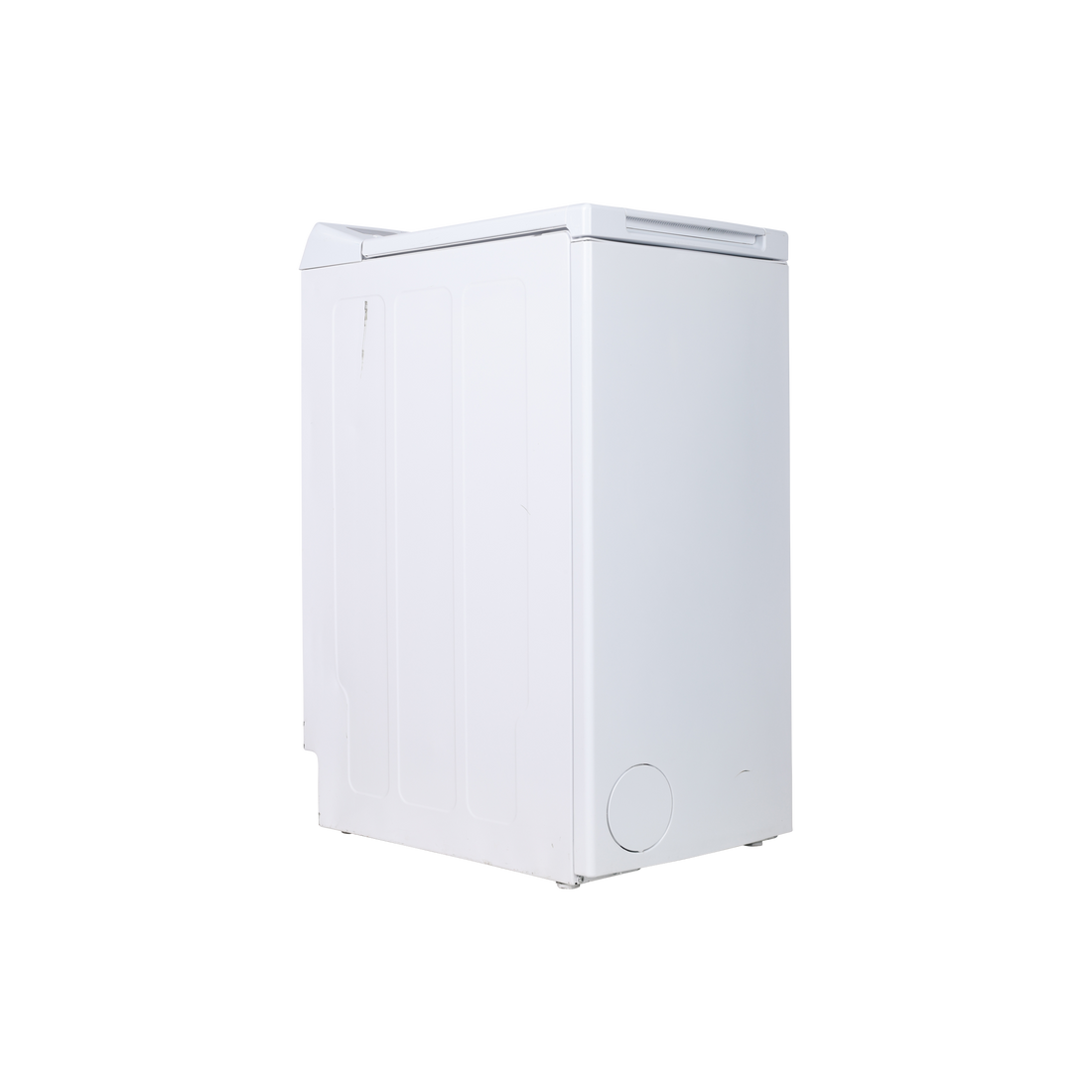 Lave-Linge Top 6 kg Reconditionné INDESIT BTWHS62300FRN : vue du côté gauche