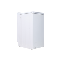 Lave-Linge Top 6 kg Reconditionné INDESIT BTWHS62300FRN : vue du côté gauche