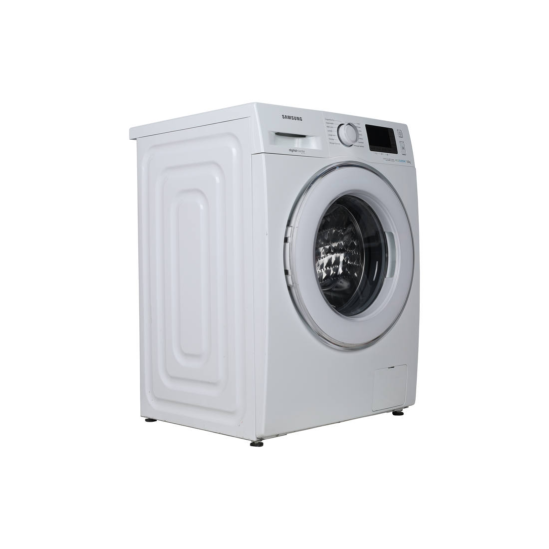 Lave-Linge Hublot 8 kg Reconditionné SAMSUNG WF80F5E5U4W : vue du côté gauche