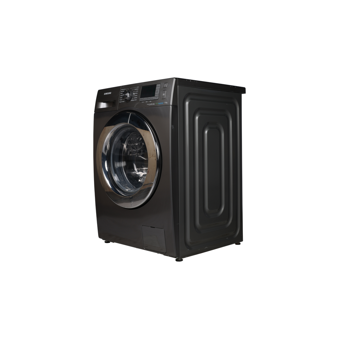 Lave-Linge Hublot 7 kg Reconditionné SAMSUNG WF70F5E5W4X : vue du côté gauche