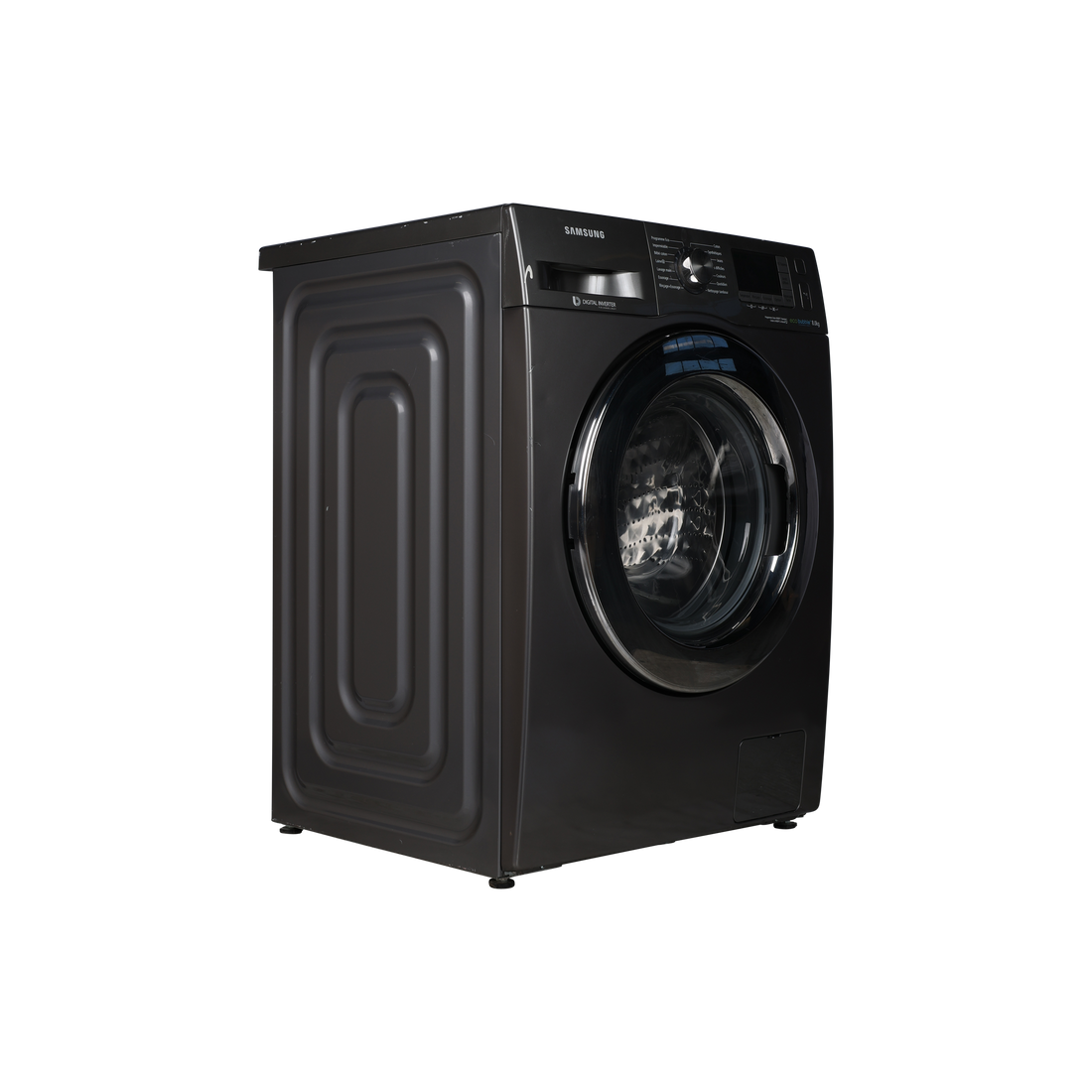 Lave-Linge Hublot 8 kg Reconditionné SAMSUNG WF80F5E5U4X : vue du côté gauche