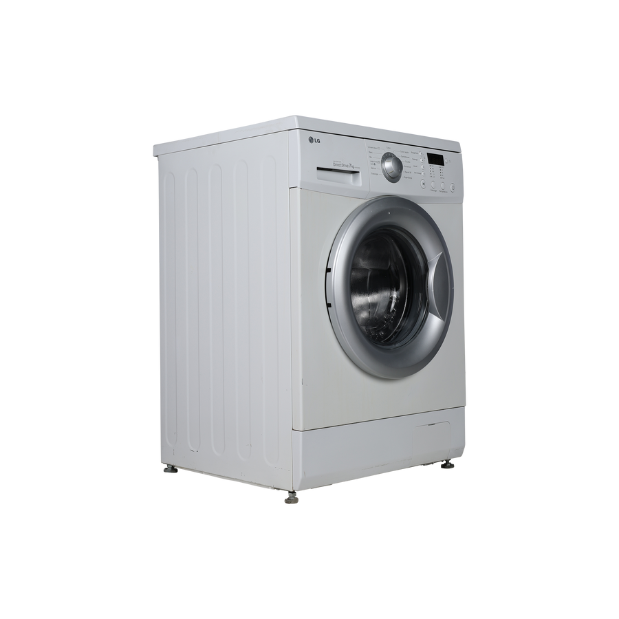 Lave-Linge Hublot 7 kg Reconditionné LG F14721WH : vue du côté gauche