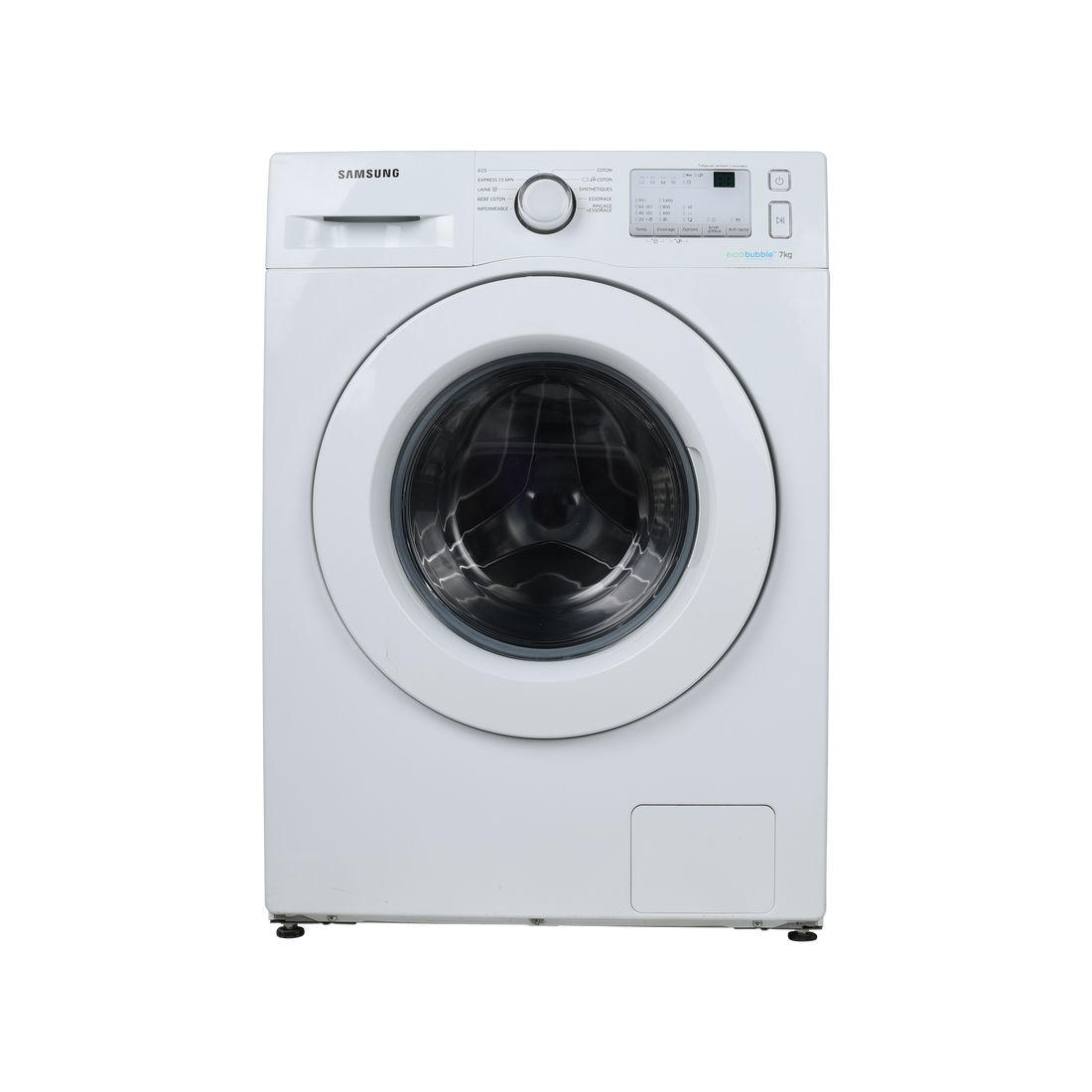 Lave-Linge Hublot 7 kg Reconditionné SAMSUNG WW70J3467KW : vue de face