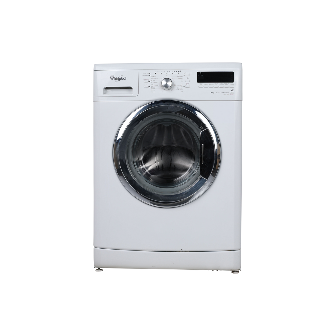 Lave-Linge Hublot 8 kg Reconditionné WHIRLPOOL AWOD4830 : vue de face