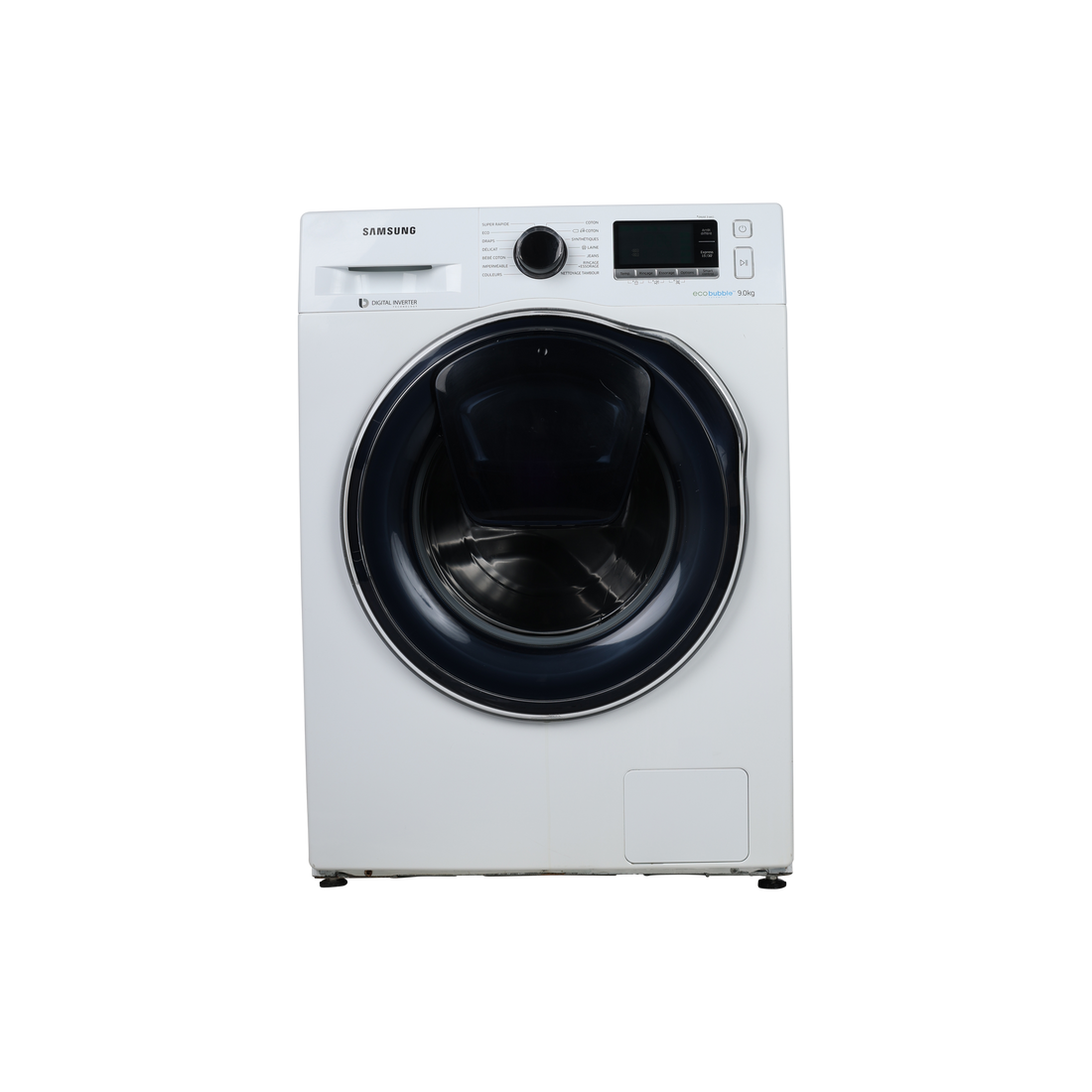 Lave-Linge Hublot 9 kg Reconditionné SAMSUNG WW90K6414QW : vue de face