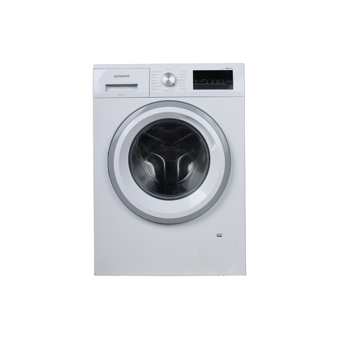 Lave-Linge Hublot 8 kg Reconditionné SIEMENS WM14N218FF : vue de face