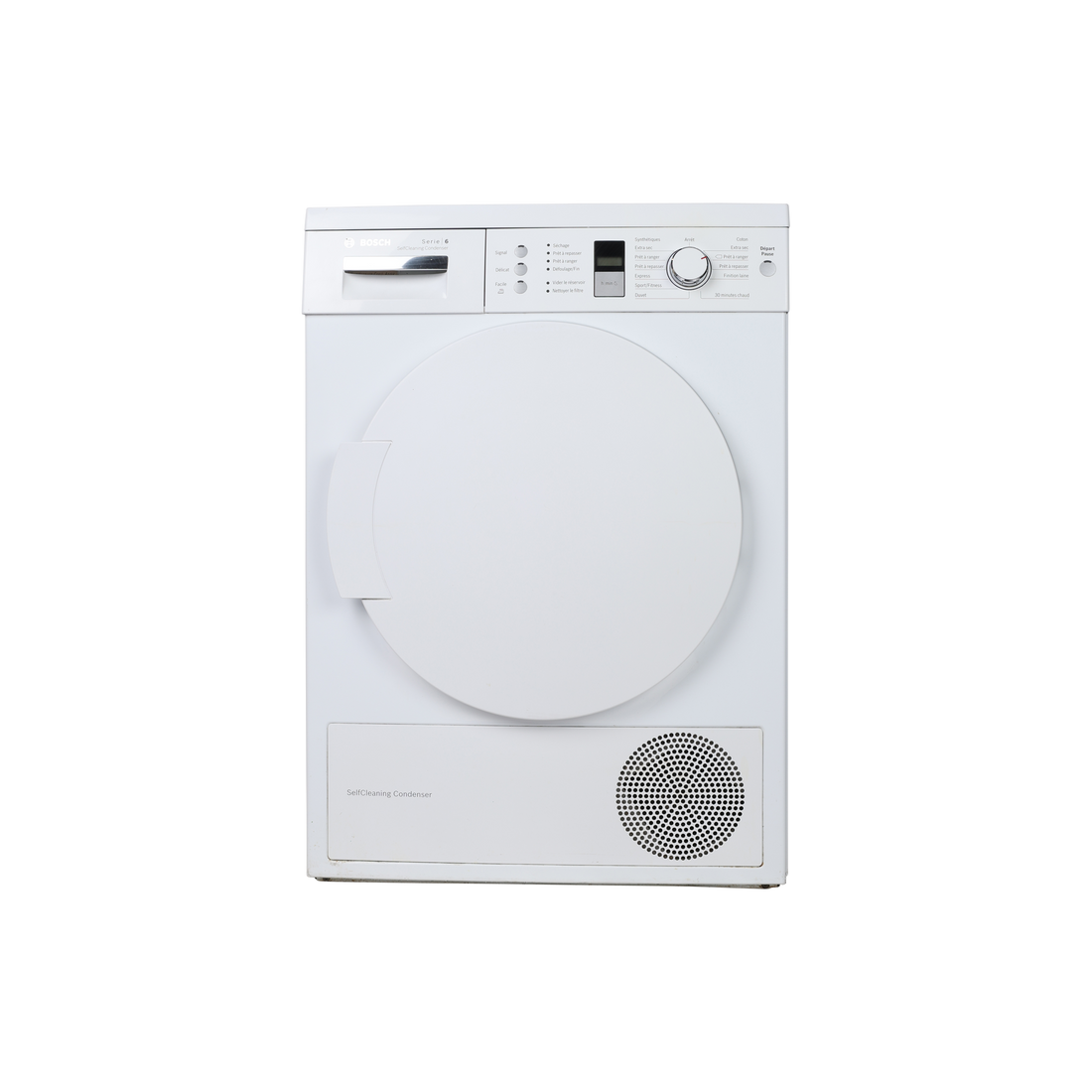Seche-Linge Pompe À Chaleur 7 kg Reconditionné BOSCH WTW84381FF : vue de face
