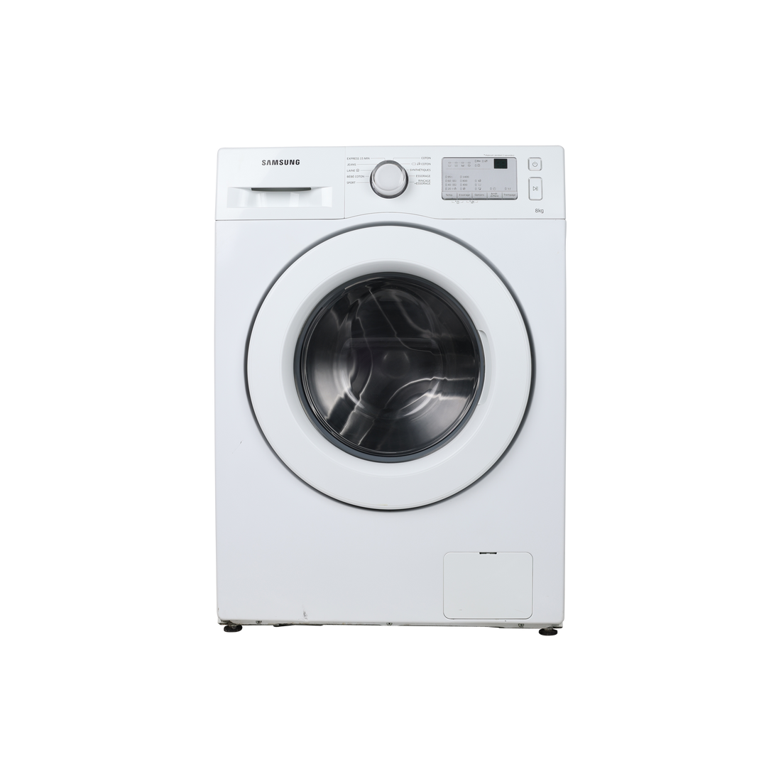 Lave-Linge Hublot 8 kg Reconditionné SAMSUNG WW80J3483KW : vue de face