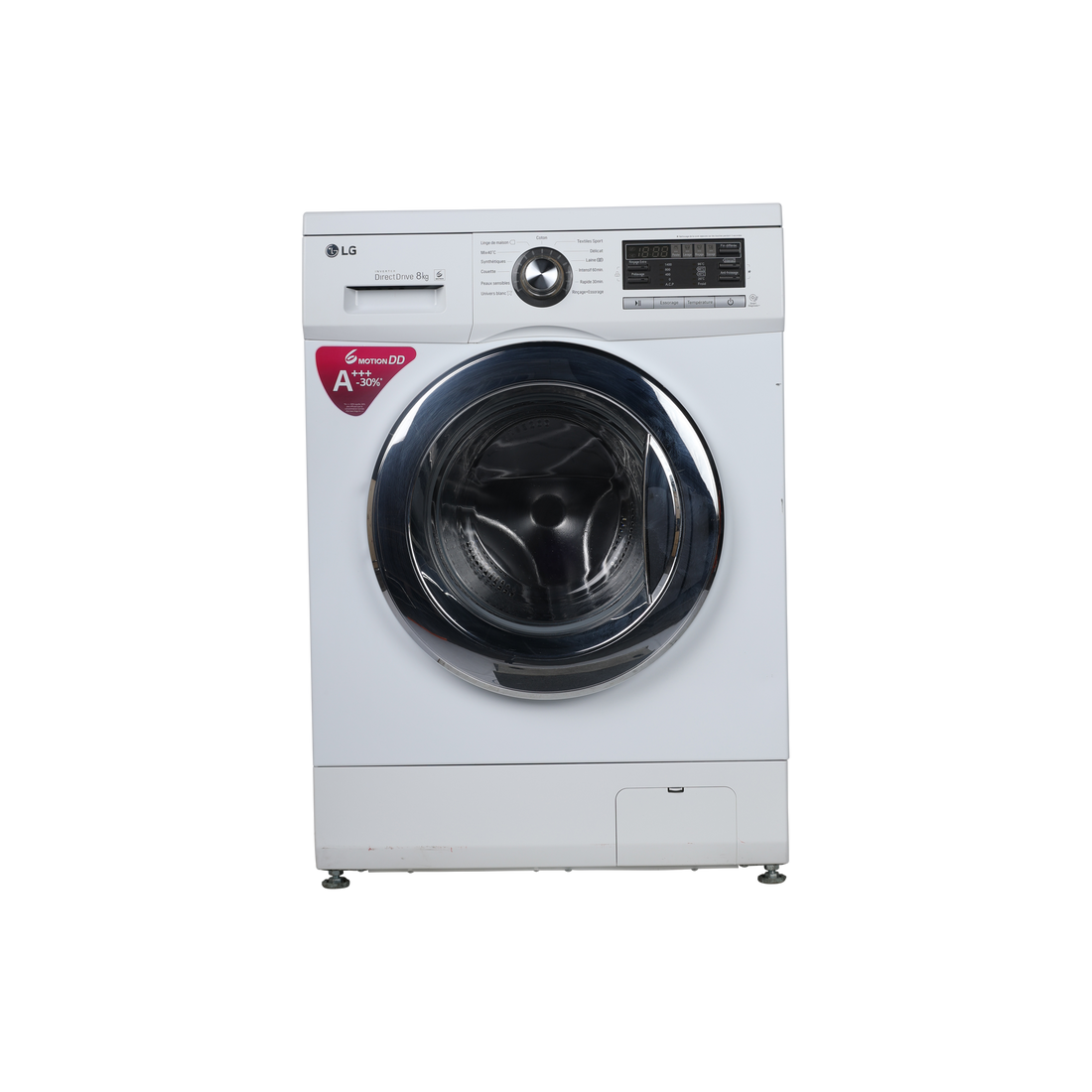 Lave-Linge Hublot 8 kg Reconditionné LG F84492WH : vue de face