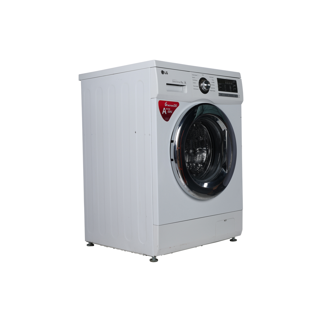 Lave-Linge Hublot 8 kg Reconditionné LG F84492WH : vue du côté gauche