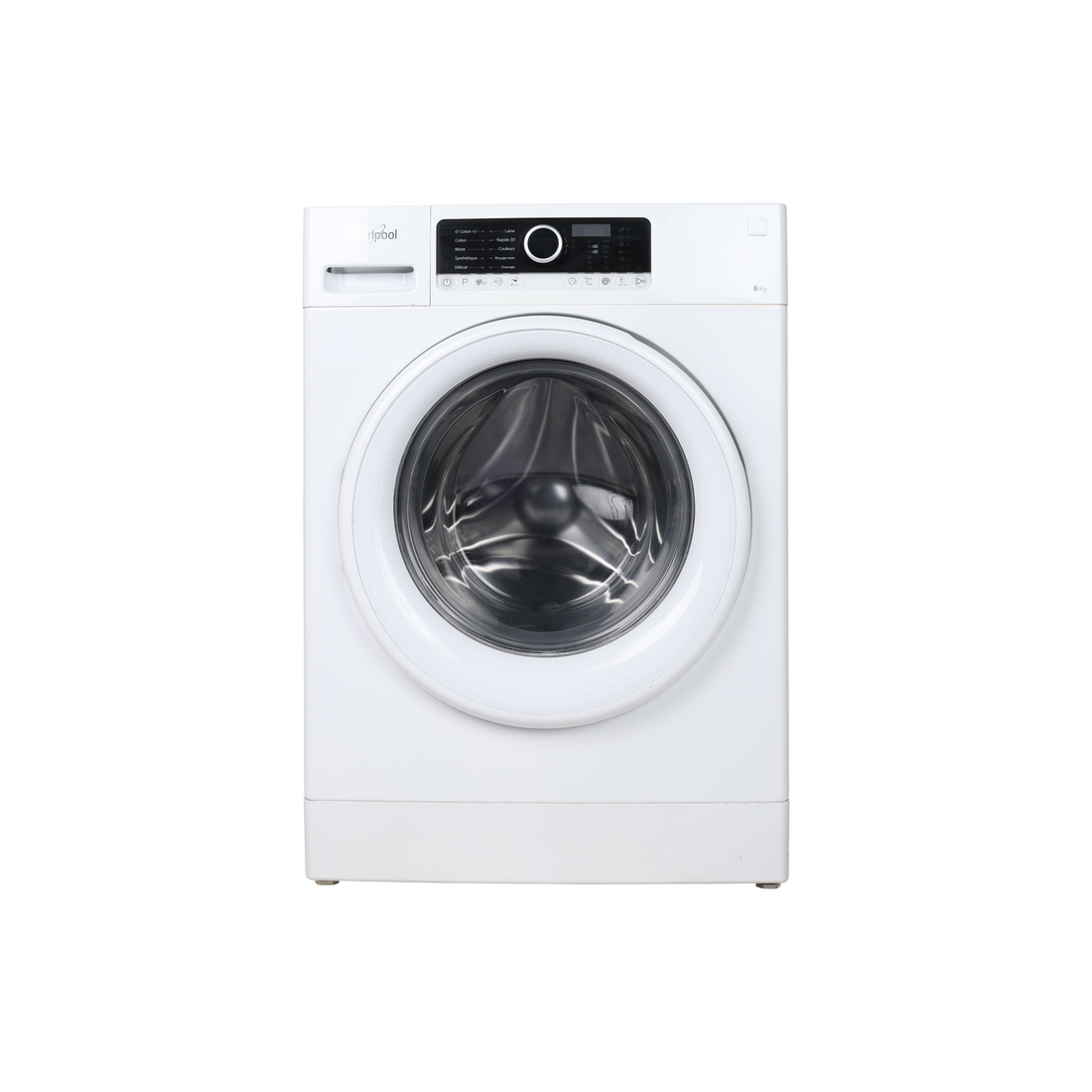 Lave-Linge Hublot 8 kg Reconditionné WHIRLPOOL FSCR80413 : vue de face