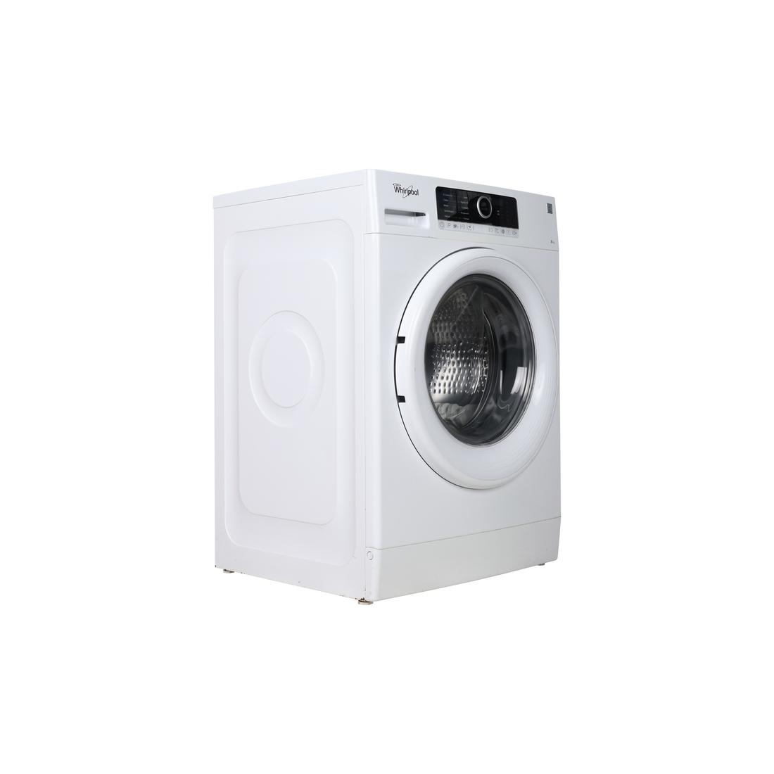 Lave-Linge Hublot 8 kg Reconditionné WHIRLPOOL FSCR80413 : vue du côté gauche