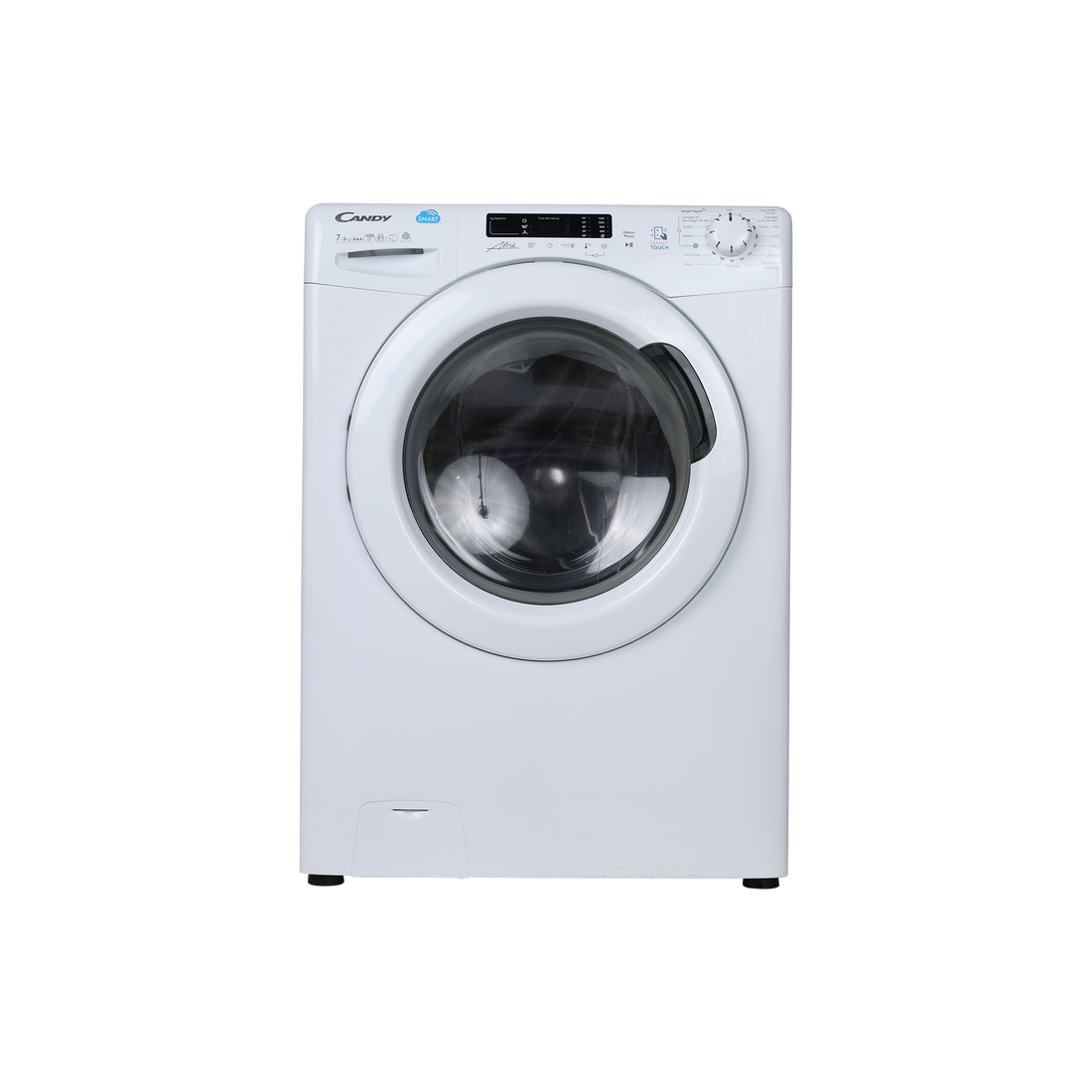 Lave-Linge Sechant 7 kg Reconditionné CANDY CSW475D-47 : vue de face