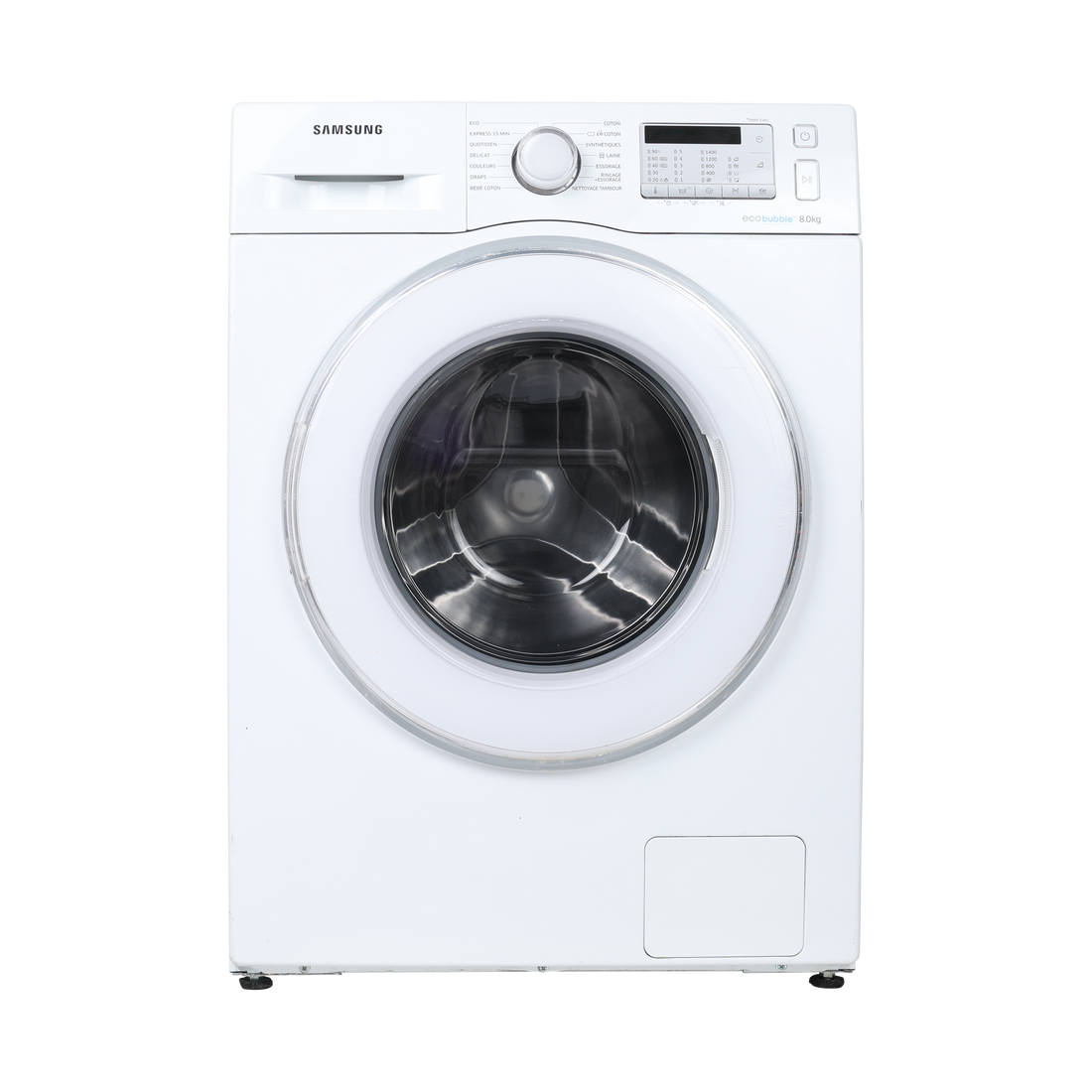 Lave-Linge Hublot 8 kg Reconditionné SAMSUNG WW80J5555DA : vue de face