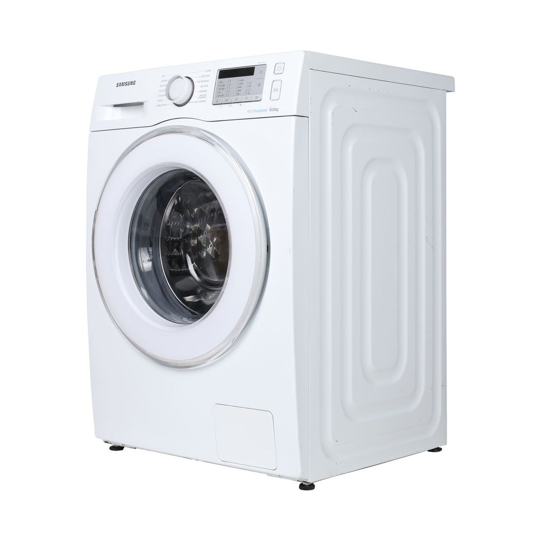 Lave-Linge Hublot 8 kg Reconditionné SAMSUNG WW80J5555DA : vue du côté droit