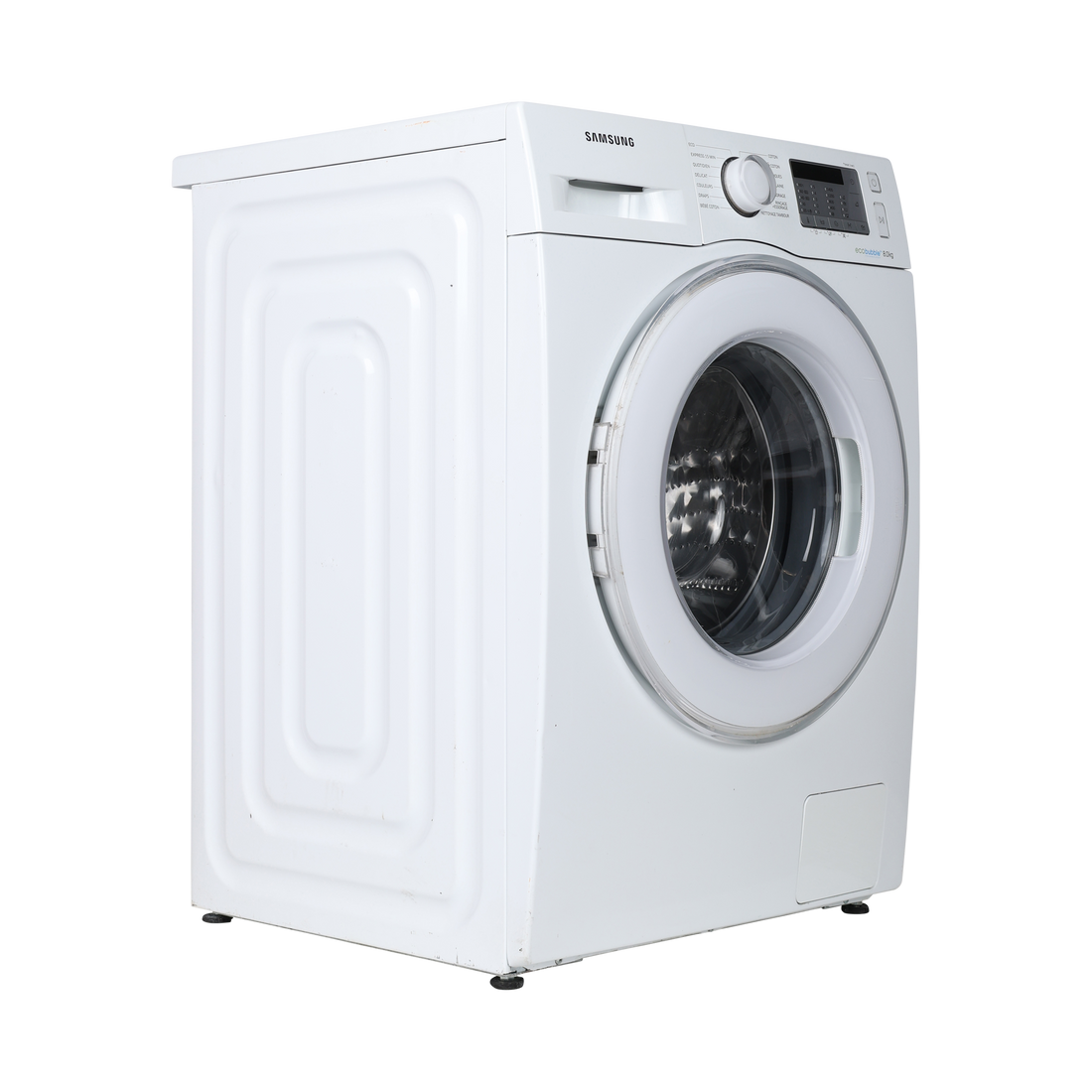 Lave-Linge Hublot 8 kg Reconditionné SAMSUNG WW80J5555DA : vue du côté gauche