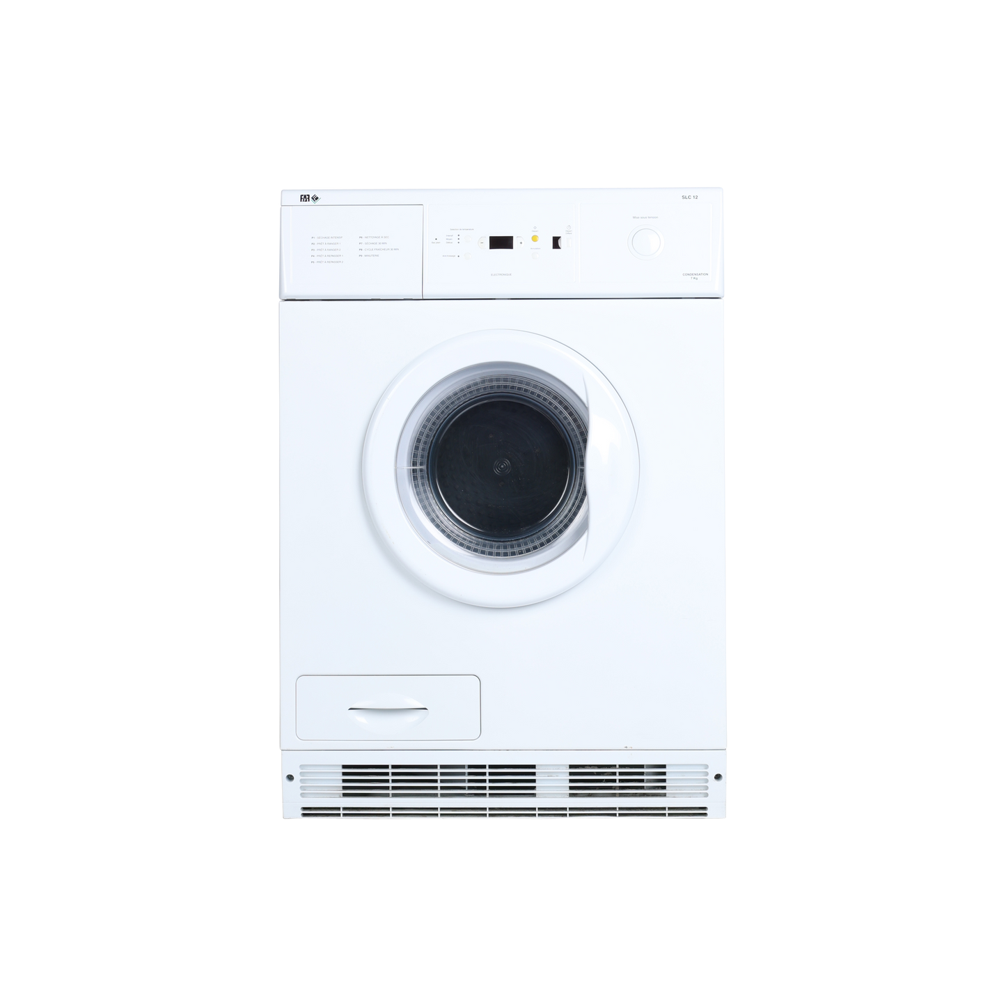 Seche-Linge Condensation 7 kg Reconditionné FAR SLC12 : vue de face