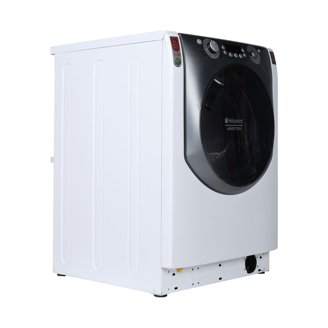 Lave-Linge Hublot 10 kg Reconditionné HOTPOINT AQ103F 49 FR : vue du côté gauche