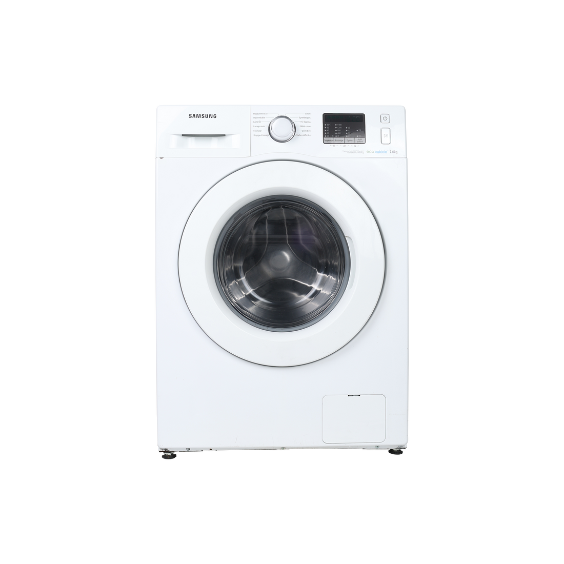 Lave-Linge Hublot 7 kg Reconditionné SAMSUNG WF70F5E0W4W : vue de face