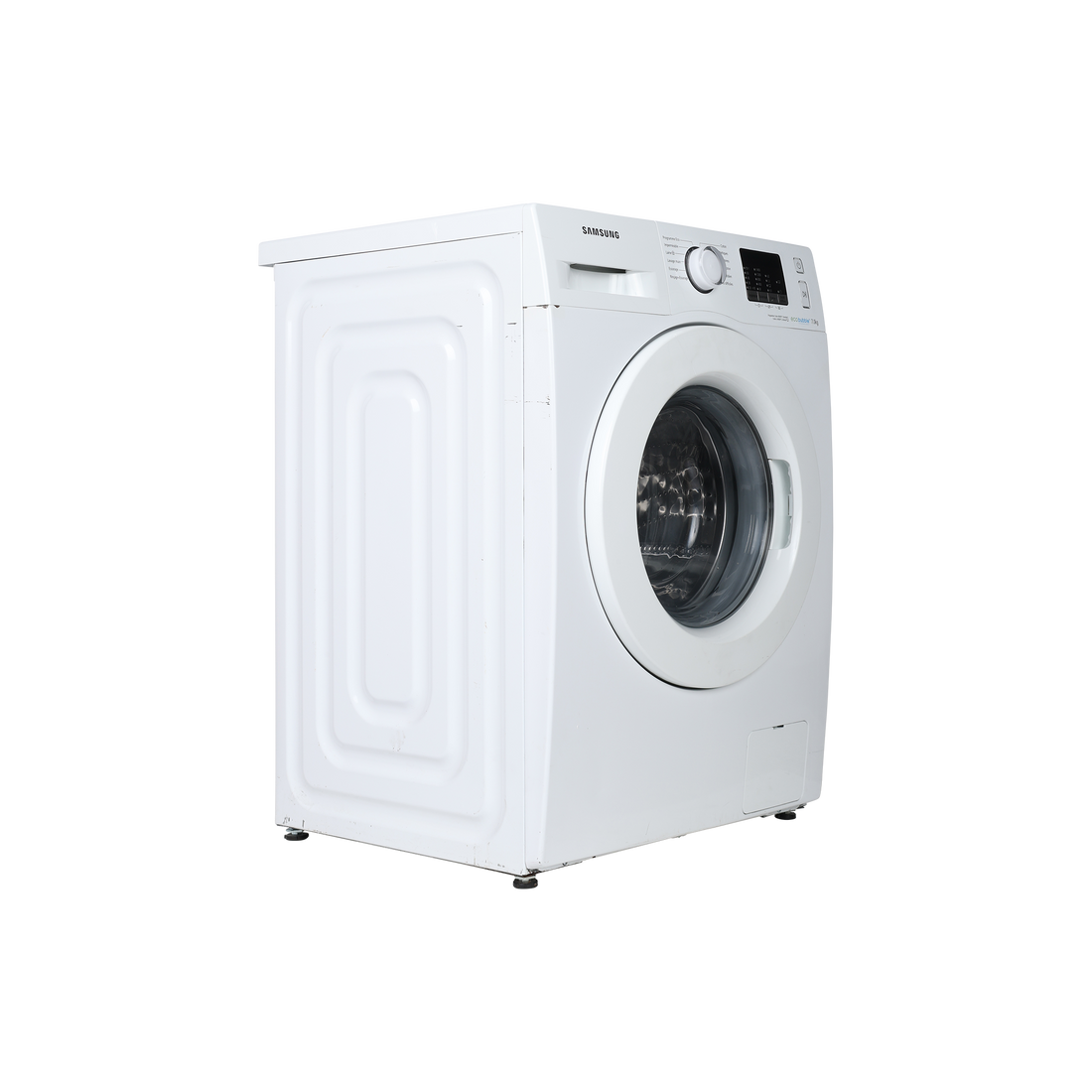 Lave-Linge Hublot 7 kg Reconditionné SAMSUNG WF70F5E0W4W : vue du côté droit