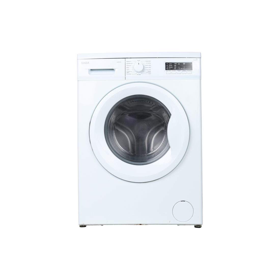 Lave-Linge Hublot 9 kg Reconditionné SABA LFS9123 : vue de face