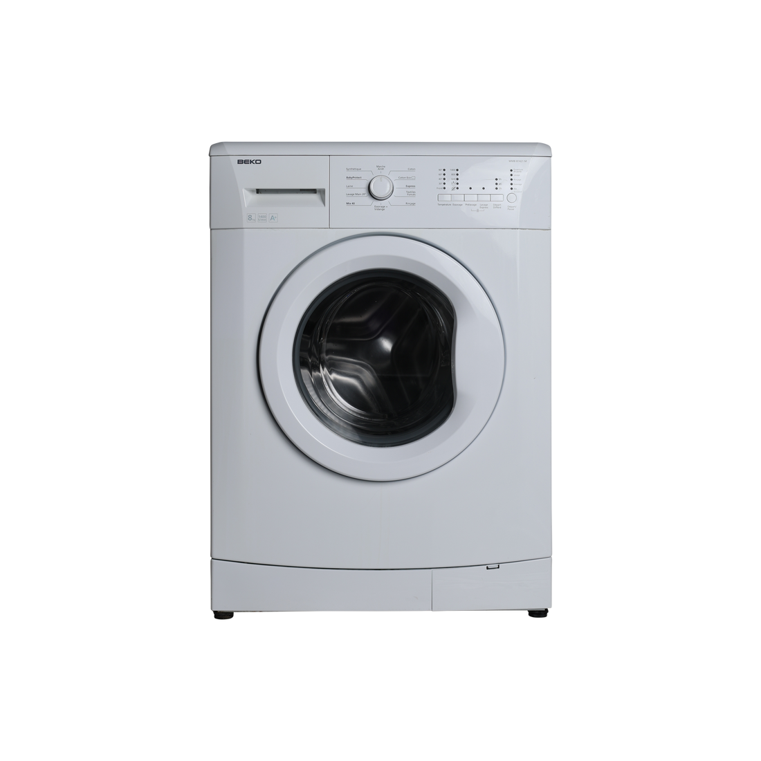 Lave-Linge Hublot 8 kg Reconditionné BEKO WMB81421M : vue de face