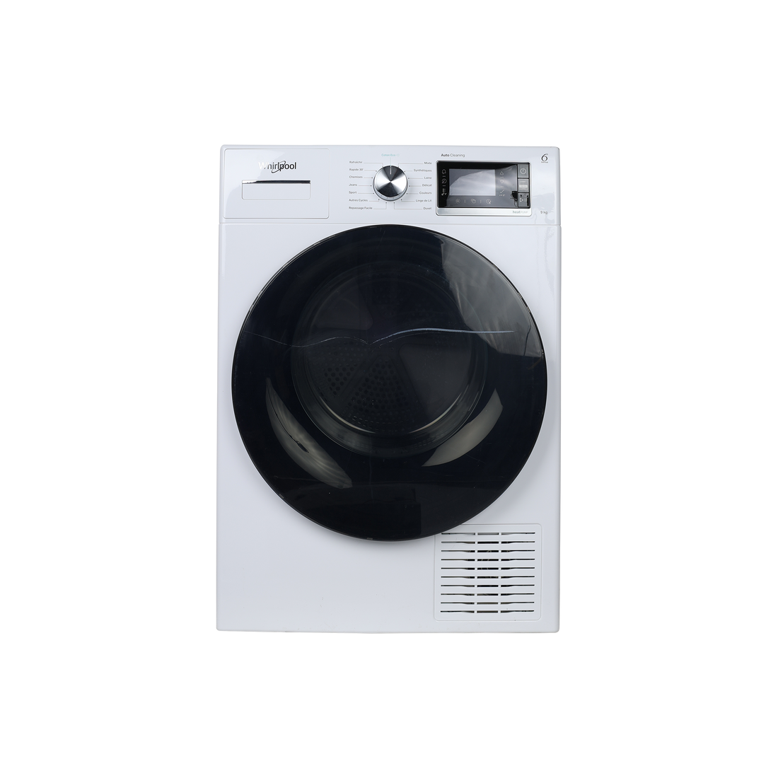 Seche-Linge Pompe À Chaleur 9 kg Reconditionné WHIRLPOOL W6D93WBFR : vue de face