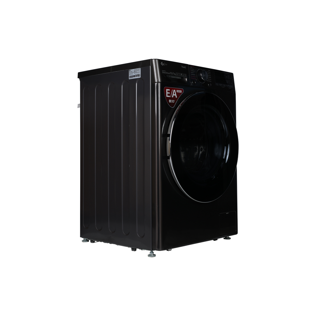 Lave-Linge Sechant 10.5 kg Reconditionné LG F174V72BSTA : vue du côté gauche