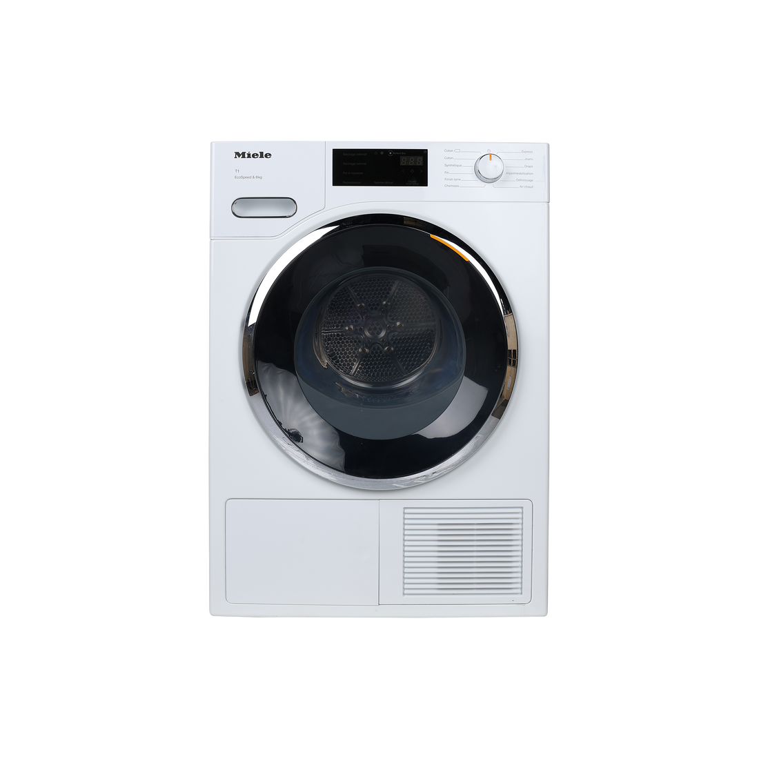 Seche-Linge Pompe À Chaleur 8 kg Reconditionné MIELE TWF 640 WP : vue de face