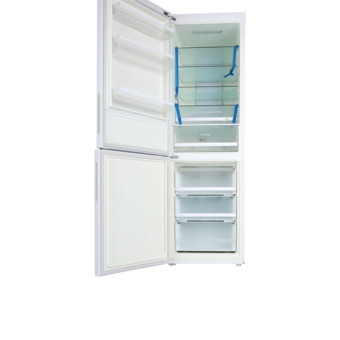 Réfrigérateur Avec Congélateur 352 L Reconditionné HAIER C2FE636CWJ : vue de l'intérieur